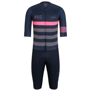 Koszulki Rapha RCC Pro Team Aerosuit Męskie Granatowe | MHAFJX851