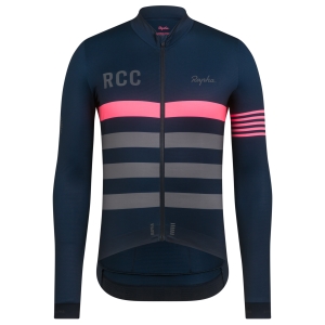 Koszulki Rapha RCC Pro Team Long Sleeve Męskie Granatowe | FOWRES635