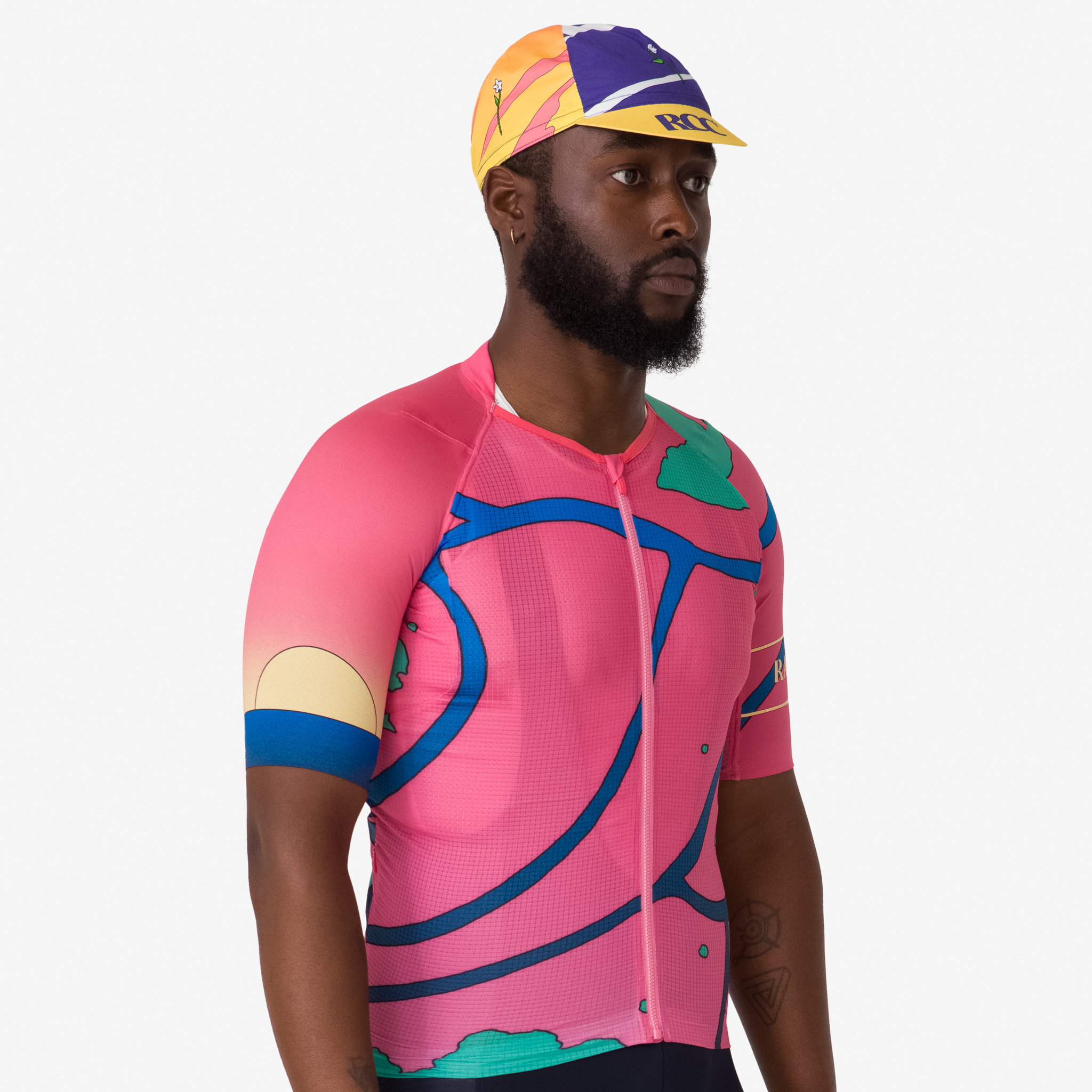 Koszulki Rapha RCC + Maria Medem Pro Team Lekkie Męskie Multicolour | EPWJSX093