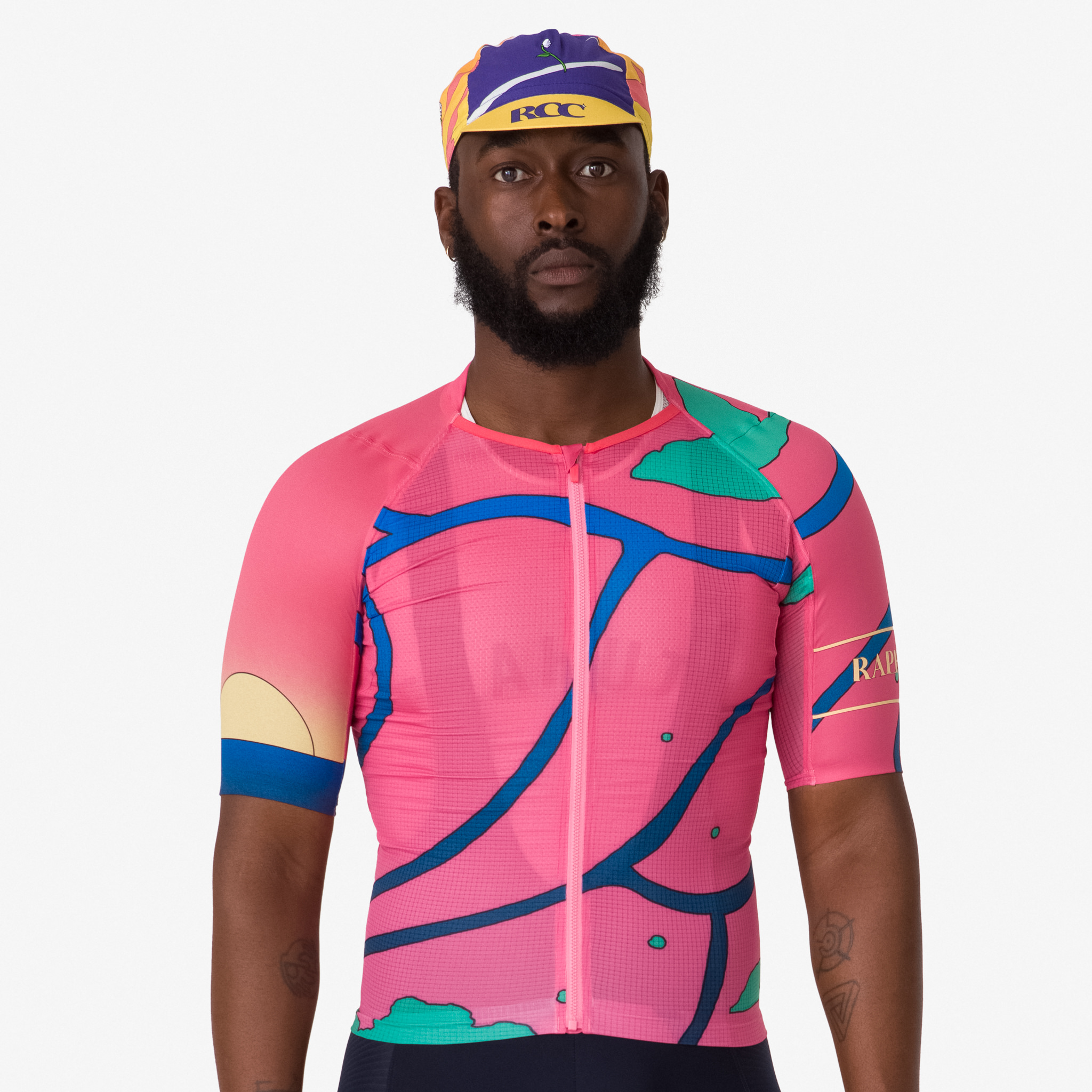 Koszulki Rapha RCC + Maria Medem Pro Team Lekkie Męskie Multicolour | EPWJSX093