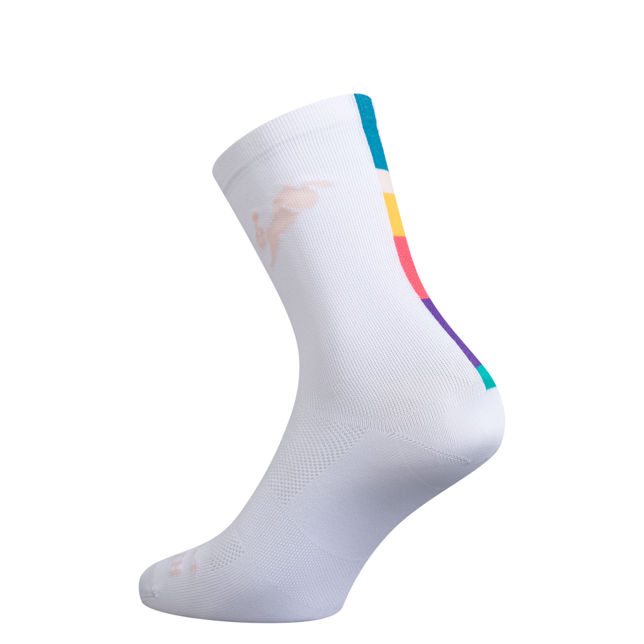 Skarpety Rapha Rapha + Paul Smith Pro Team Unisex Białe | VXQJNT384