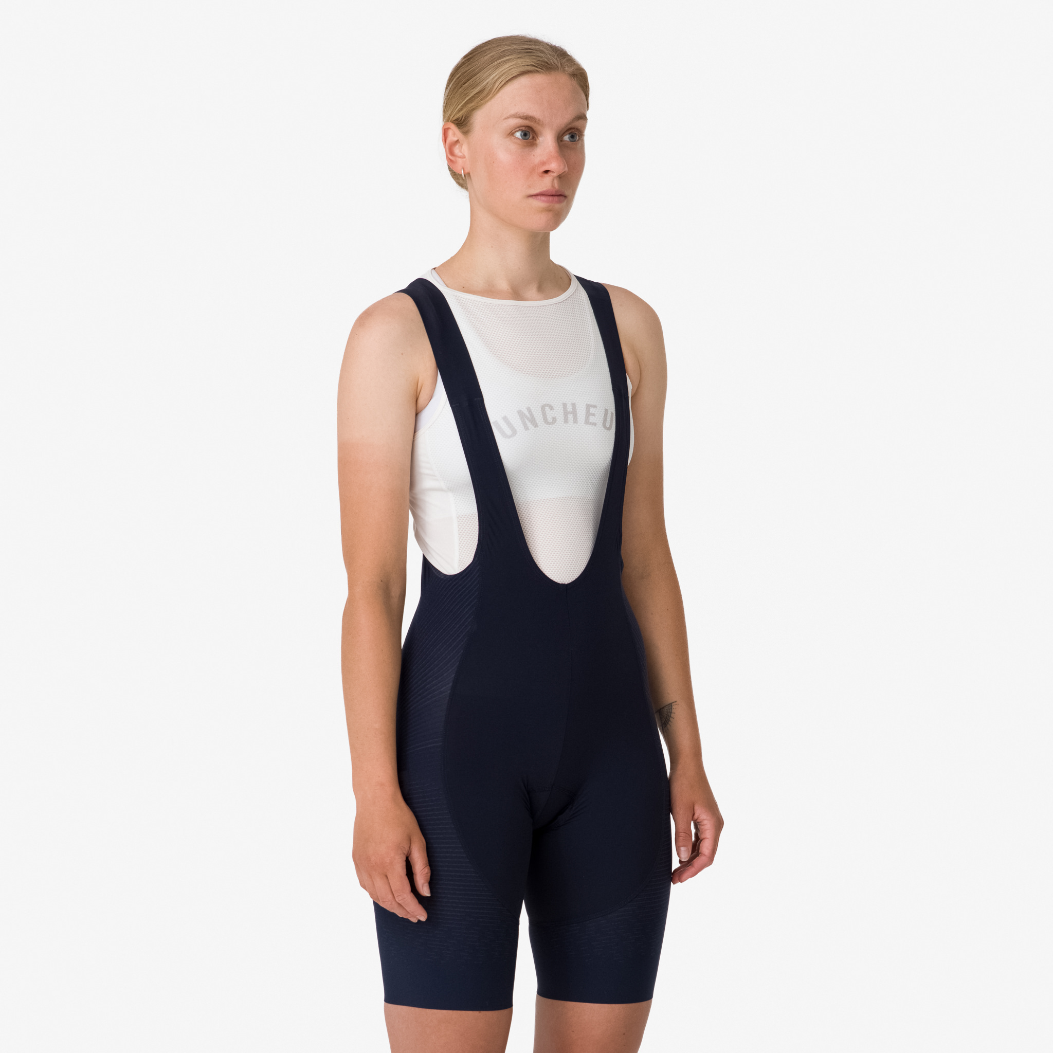 Spodenki Rapha RCC Pro Team Powerweave Bib Damskie Granatowe Ciemny Szare | SBTAVH241