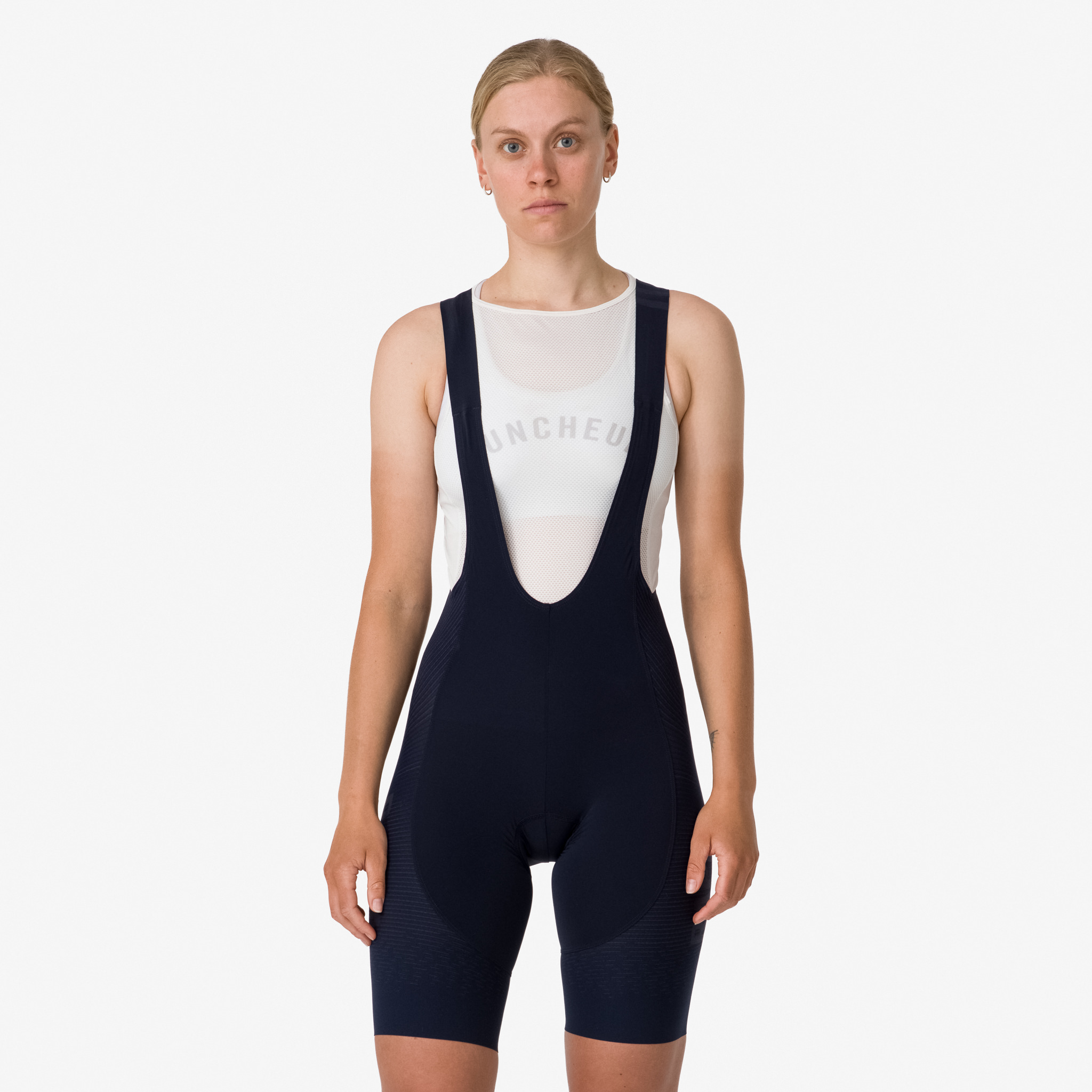 Spodenki Rapha RCC Pro Team Powerweave Bib Damskie Granatowe Ciemny Szare | SBTAVH241